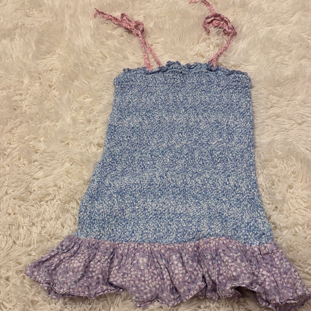Charming Kids Camisole in Blue and Purple